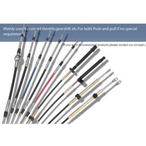 Cheap Marine Engine Push Pull Control Cable Boat Steering Outboard Engine Cable for sale
