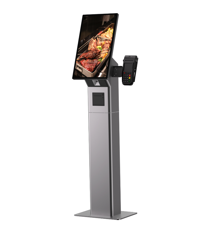 2K LCD Touch Screen Self-Service Kiosk with Modular Design and Scratch-Resistant
