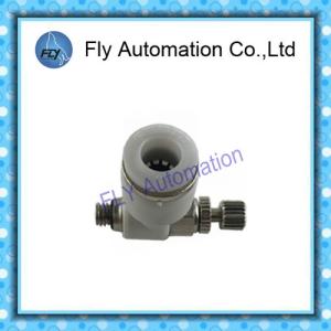 GRLA-M5-QS-6 162962 One Way Air Flow Valve , Throttle Valve Pneumatic Fittings