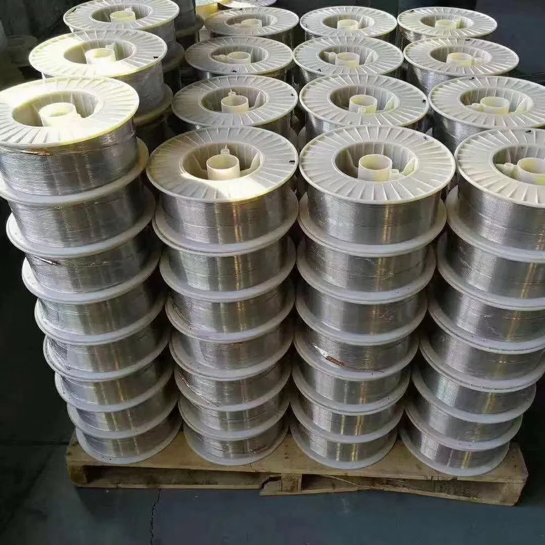 Nickel Alloy Ni80al20 Nicrti Tafa 45CT 1.6mm 2.0mm 3.17mm Arc Thermal Spray Wire for Arc Coating
