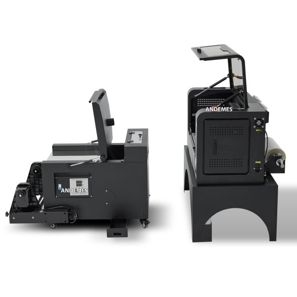 Quality 140KG Mini A2 17'' PET Film DTF Printer 42cm For T-Shirt With Two Epson Xp600 Printhead wholesale