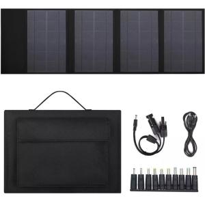 6.06A Multiple Ports Slim Line Solar Panel Overlapping Camping Folding Solar