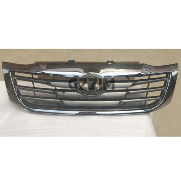 Quality Modified Car Front Bumper Grille Auto Chromed Grille Car Middle Grilles For Toyota Vigo Hilux 2012 wholesale