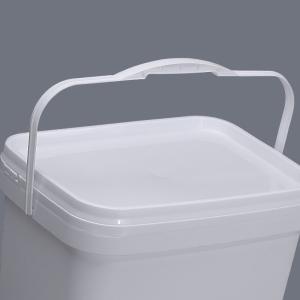 5L Rectangular Plastic Bucket With Sturdy Handles Leak-Proof