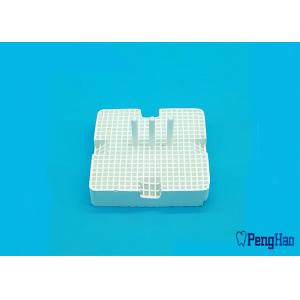 Square Shape Dental Honeycomb Firing Tray 2 Sizes Optional With Ceramic Pins