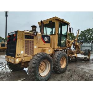 Original USA 140K Used CAT Motor Grader High Productivity Fuel Efficiency