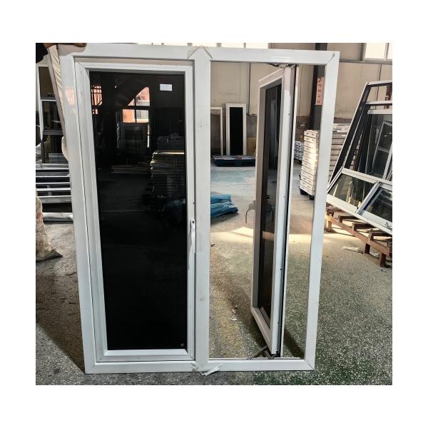 Quality PVC Tilt And Turn Double Glazed Casement Impact Windows Hurricane Proof wholesale