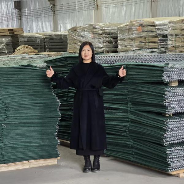 MIL 10 Heavy Zinc Coating Hesco Barrier As Interim Solution To Near Term Flood