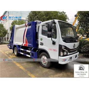 Cheap Dongfeng Duolica 4x2 6000L Rear Load Garbage Compactor Truck for sale