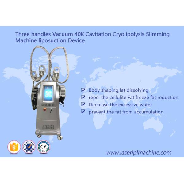 Vacuum 40k Cavitation Cryolipolysis Slimming Machine Liposuctio Device Three