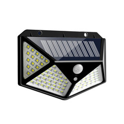 100 LED Solar Light Outdoor Solar Lamp with Motion Sensor Solar LED Light