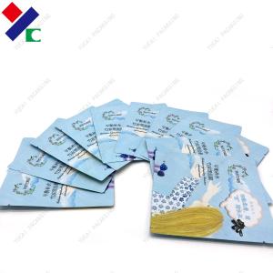 OEM ODM Mositure Proof Foil Three Side Seal Bag 25ml For Facial Mask