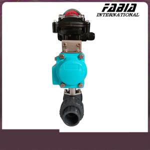 Cheap PVC Ball Valve Perfect For Industrial Applications DN10-200 for sale