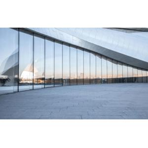 Physically Tempered Low E Tempered Glass 10mm Thickness Matt Or Polished Edge