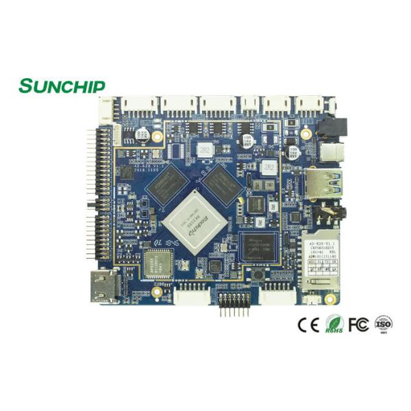 RK3399 Embedded System Board OEM Android Motherboard With BT4.0 WiFi LVDS EDP