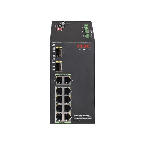 Quality H3C LS-IE4100-12TP-H1 Industrial Gigabit Switch with Dual Power wholesale