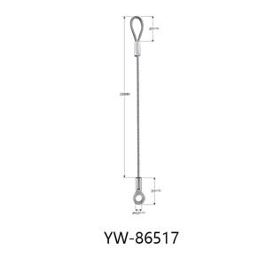 Galvanized Wire Rope Lifting Slings For Hanging Light To Prevent Fall YW86517