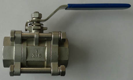 Quality Miniature SUS316 Floating Ball Valve 3/4" 3/8" Q341 F/H/Y-150Lb , API 608 Ball Valve wholesale