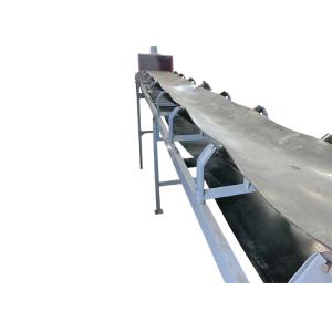 Trough Idler Roller Conveyor Gray Color 80t/H Adjustable Speed