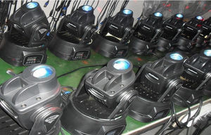 Stage Lighting , 15w Mini Gobo Led Moving Head Spot Light With DMX512 LED Stage