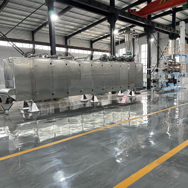 Wheat Rice Corn Defatted Soy Flour Pet Food Extruder Fish Feed Extruder Machine