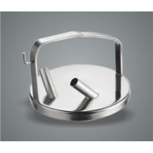 China OEM Custom Milk Machine Spare Parts Stainless  Milk Bucket Lid on sale