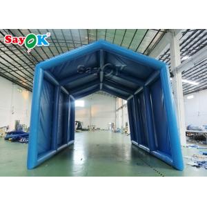 Inflatable Frame Tent Blue Oxford Cloth Outside Inflatable Decontamination Tent
