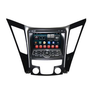 Dual Zone Sonata 2013 HYUNDAI DVD Player with Android 4.1 OS , 1024 x 600px Touch screen