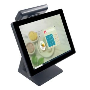 China Aluminum Base Touch Cash Register 280A POS Terminal 15''/15.6'' HD Main Display With 9.7'' Customer Display for Win on sale