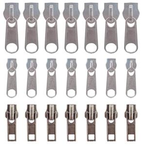China DIY Craft Silver Metal Zipper Sliders Replacement Antioxidant Rust Resistance Antitear on sale