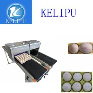 Clear Egg Inkjet Coding Printer With Unique Spray Hole Alignment Function