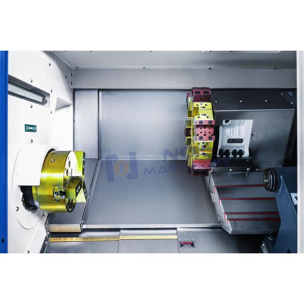 TCK50A Slant Bed CNC Lathe Machine With Light Duty Turning And Milling Function