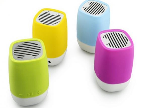 Quality Portable Wireless Colorful Mini Audio Loud Speaker , Waterproof Bluetooth Speaker wholesale