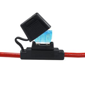20A Inline Blade Fuse Holder with 12 AWG Wire for Automotive