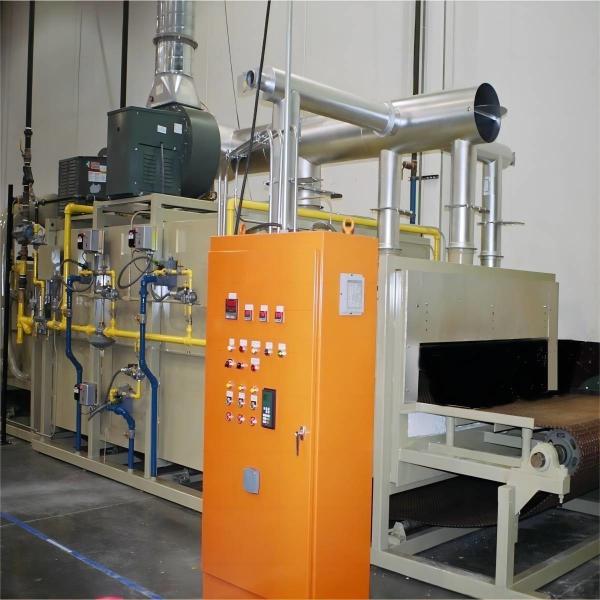 Quality Industrial Continuous Mesh Belt Atmosphere Furnace And Kiln Systems For Ceramic Production Non Standard wholesale