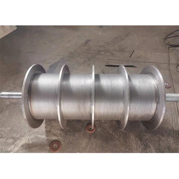Quality Customized Q355b Material LBS Grooved Drum For Crane With Shaft Fully Machine wholesale