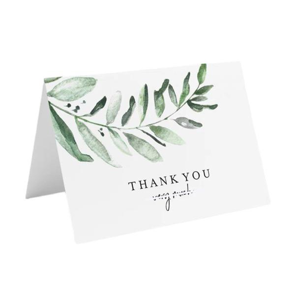 Quality Folding Postcard Greeting Thank You Card Design Printing wholesale
