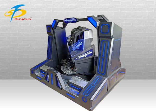Quality Exciting 9D VR Flight Simulator With Touch Screen Controller 360 Degree Rotation wholesale
