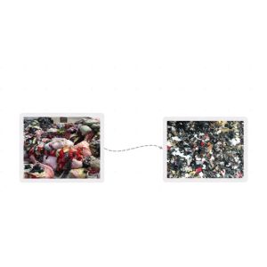 Double Shaft Textile Shredder with 1-10 Cm Output 300-22000 Kg/hour Capacity and