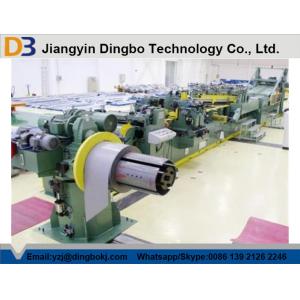 China Hydraulic Tension Station Steel Slitting Line / Cut To Length Machine on sale