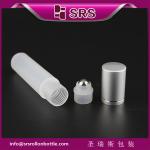 SRS high good plastic frost color 10ml roll on bottle for perfume