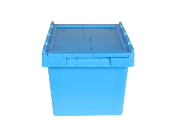 Rectangle Stackable Collapsible Plastic Moving Boxes Plastic Moving Crates With