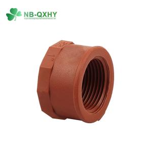 Hot Brown Plastic Pph/PP Elbow Pipe Fitting Welding Connection with BSPT