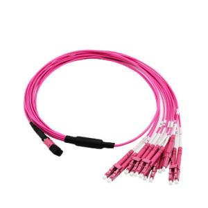 MPO to MPO Bare Fiber MPO to LC UPC Female 8core 12core 24core Fiber Optic Patch
