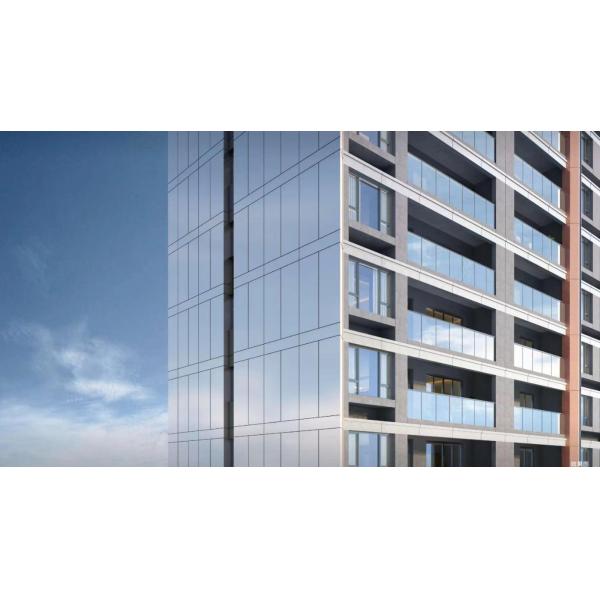 Quality Color Customization Aluminum Alloy Curtain Wall for Modern Design Style wholesale