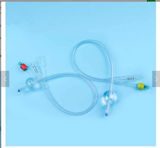 Silicone Three Way 10ml 350mm Disposable Catheter