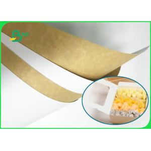 China Hard Stiffness 250gsm - 360gsm White Top Kraft Liner Paper For Making Milk Boxes on sale