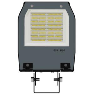 30W Outdoor Led Lighting System Commercial Led Illumination With Microwave Sensor