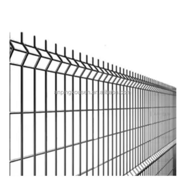 Quality 3D Curved Welded Wire Mesh Panel Security Fence with Pressure Treated Heat Treated Wood wholesale