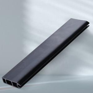 Internal Seal Strip Stopper Black Profiles PVC Extrusion Customized Plastic